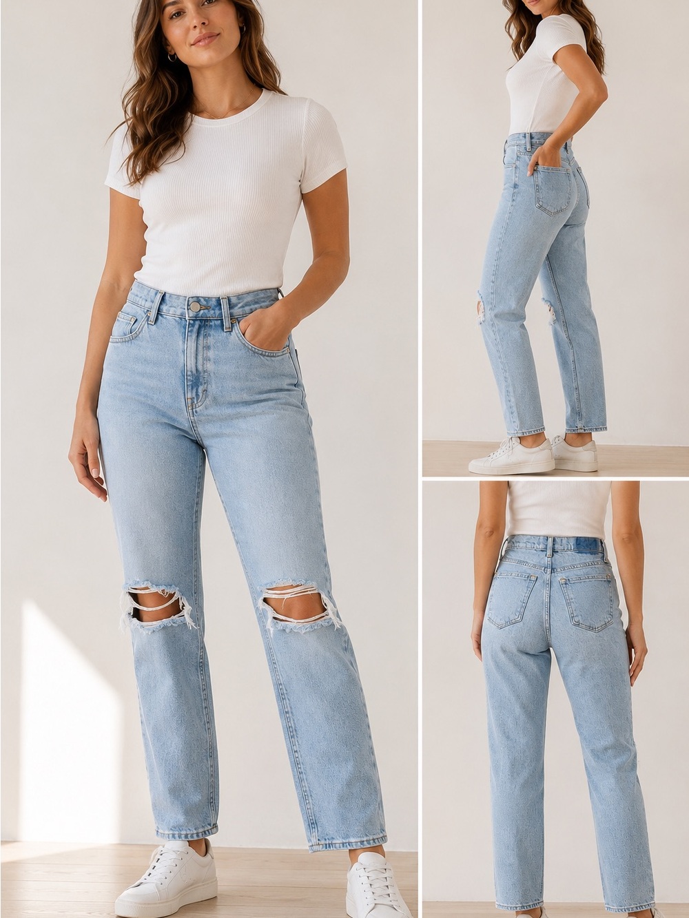 Abercrombie & Fitch Curve Love ’90s Straight Ultra High Rise Jeans – Size 25